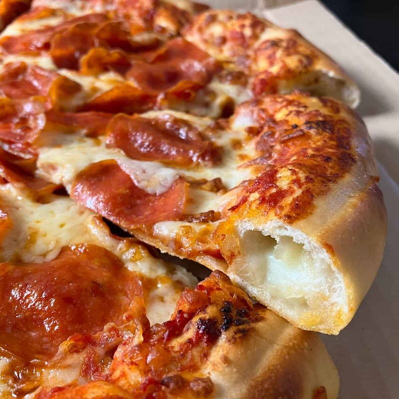 Pizza Hut’s Meat Lover’s Stuffed Crust (Large)