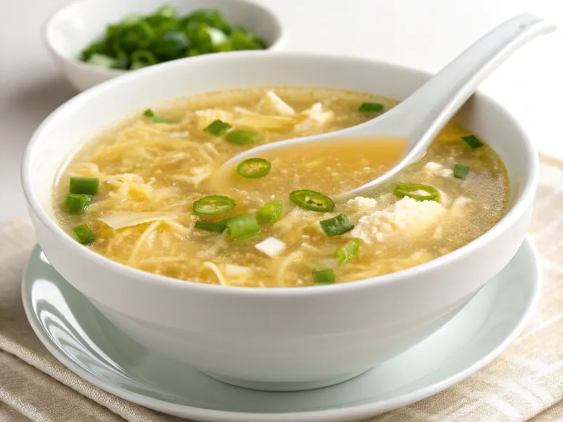 Homemade Egg Drop Soup