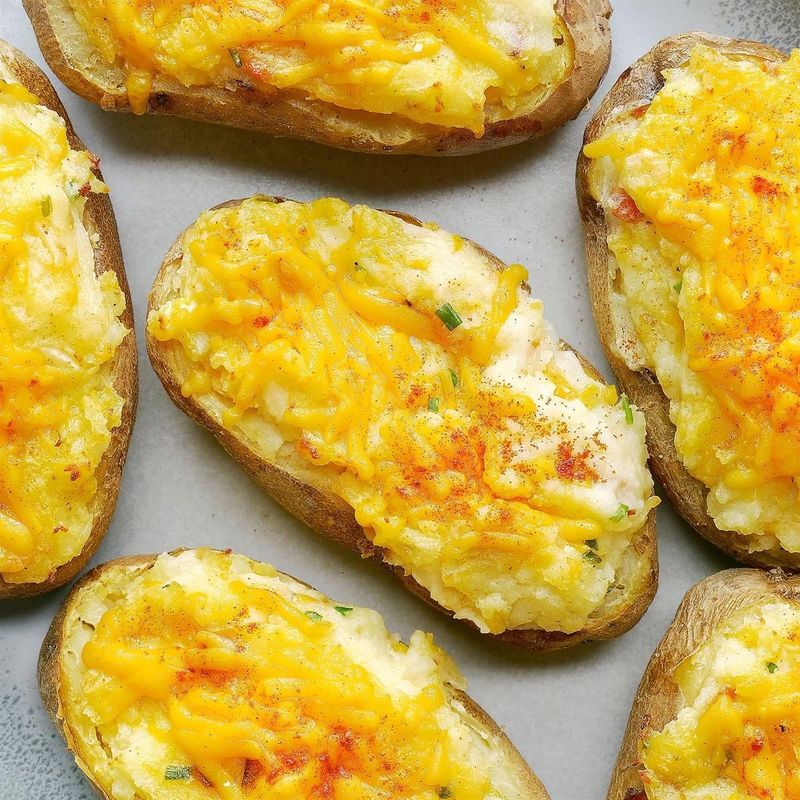 Loaded Twice-Baked Potatoes