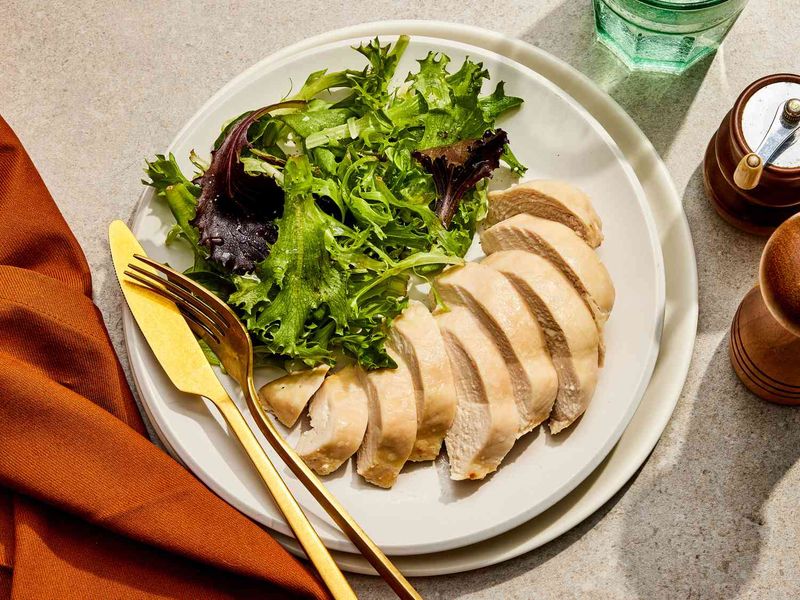Plain Baked Chicken Breast with No Seasoning