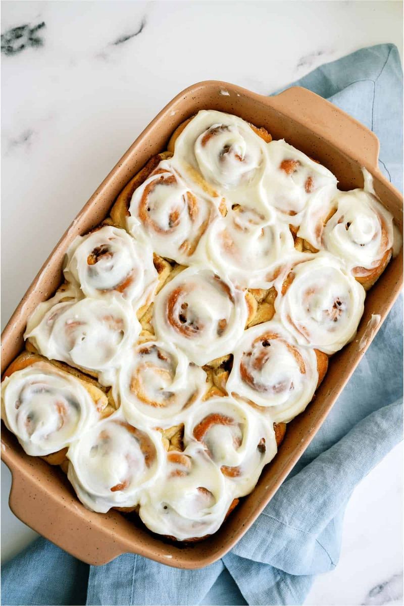 Overbaked Cinnamon Rolls