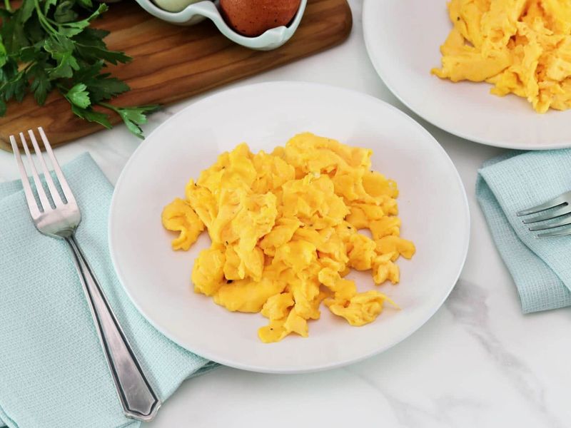 Plain Scrambled Eggs