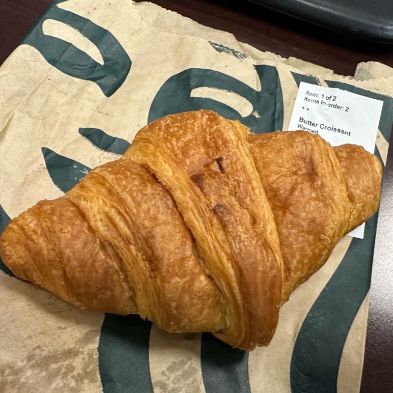 Starbucks Butter Croissant