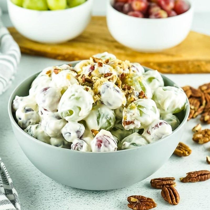Classic Cream Cheese Grape Salad
