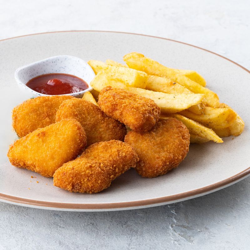 Chicken Nuggets and Fries