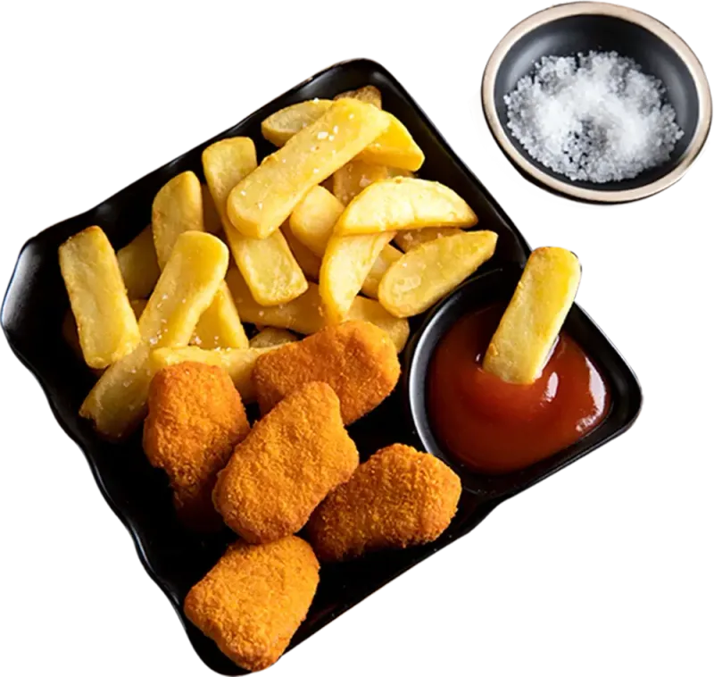 Chicken Nuggets and Fries