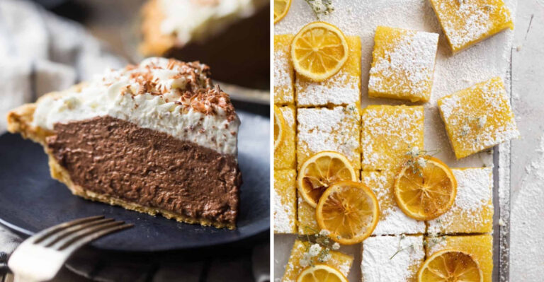 6 Lemon Bars That Crumble and 5 Creamy Pies That Melt in Your Mouth