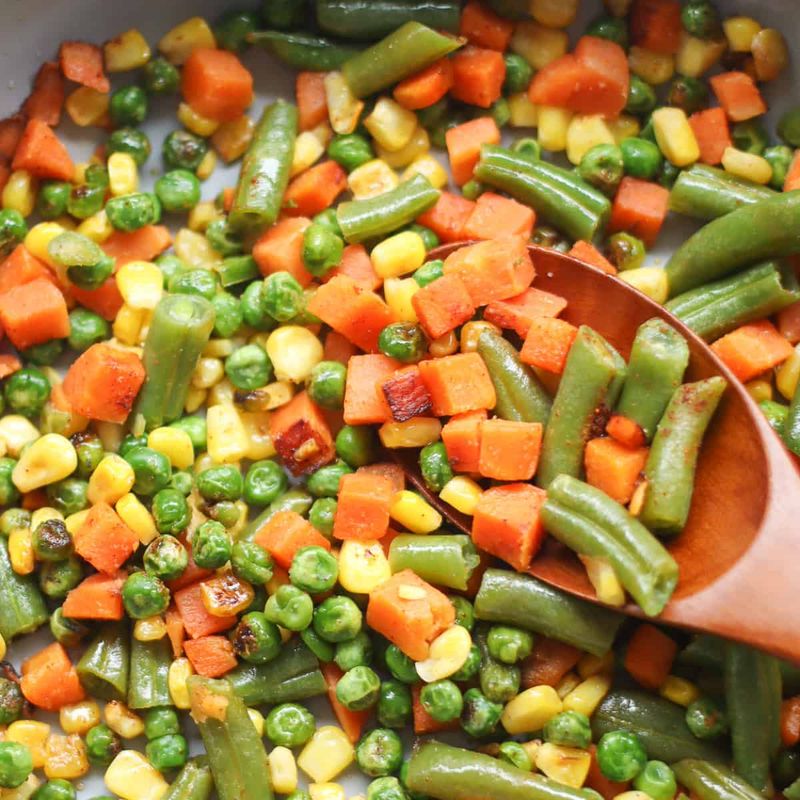 Peas in Mixed Vegetable Medleys
