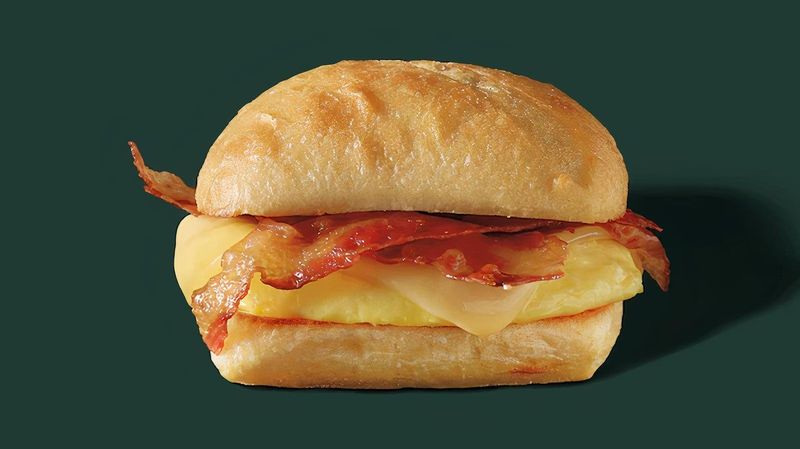 Starbucks Bacon, Gouda & Egg Sandwich