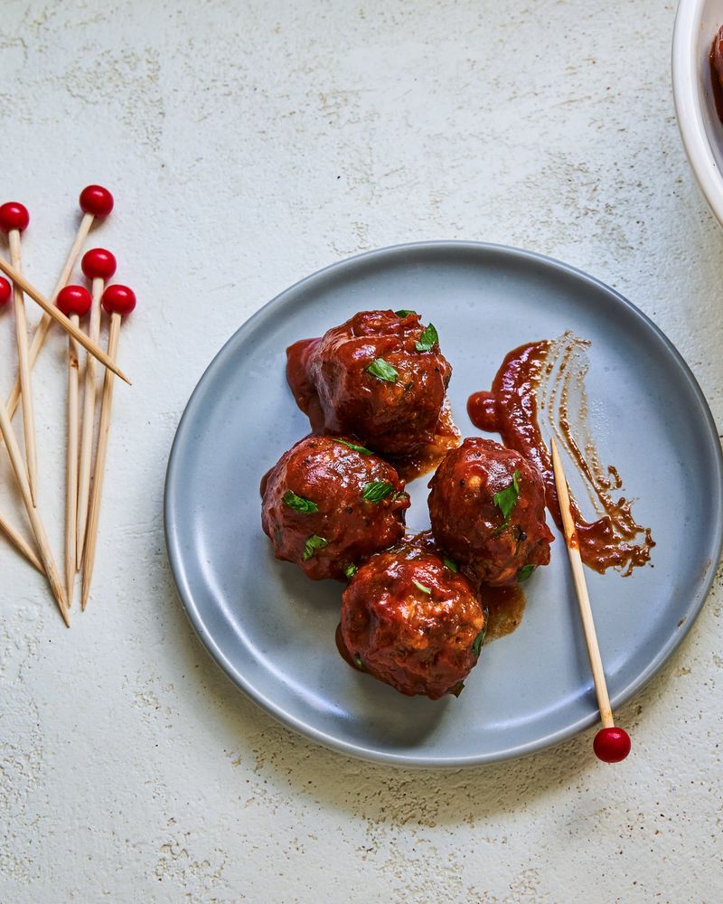 BBQ Meatball Bites