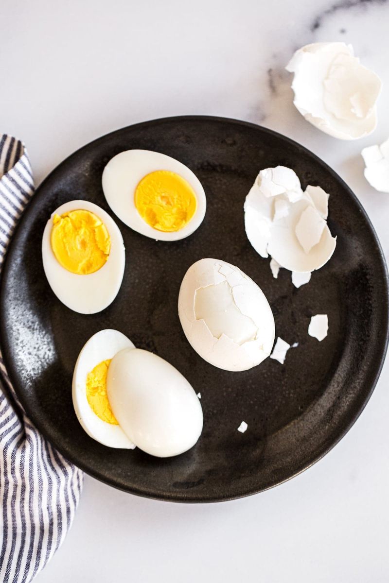 Plain Hard-Boiled Eggs