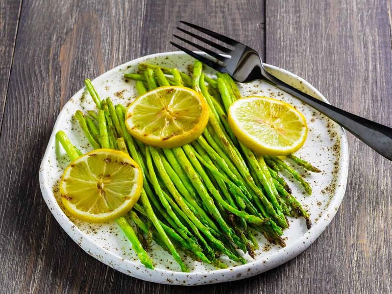 Roasted Asparagus with Lemon Zest