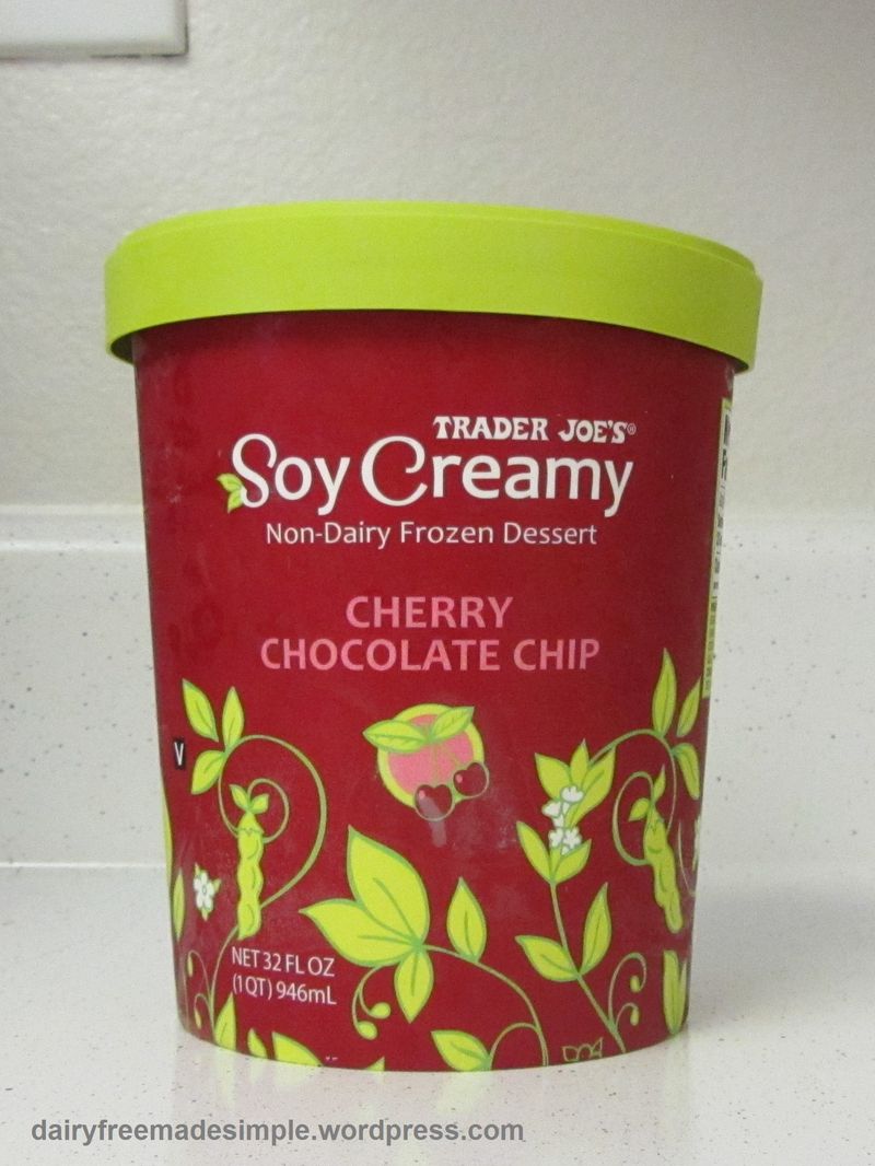 Soy Creamy Cherry Chocolate Chip