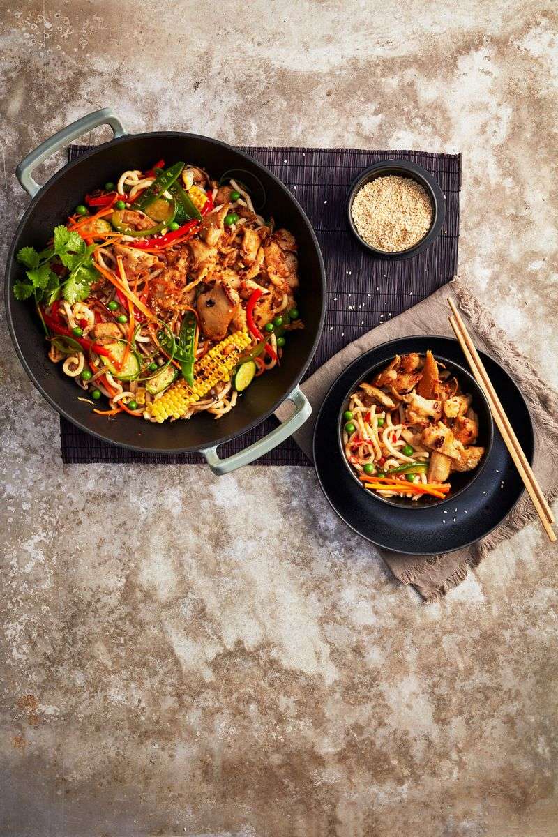 Stir-Fry with 10 Different Veggies