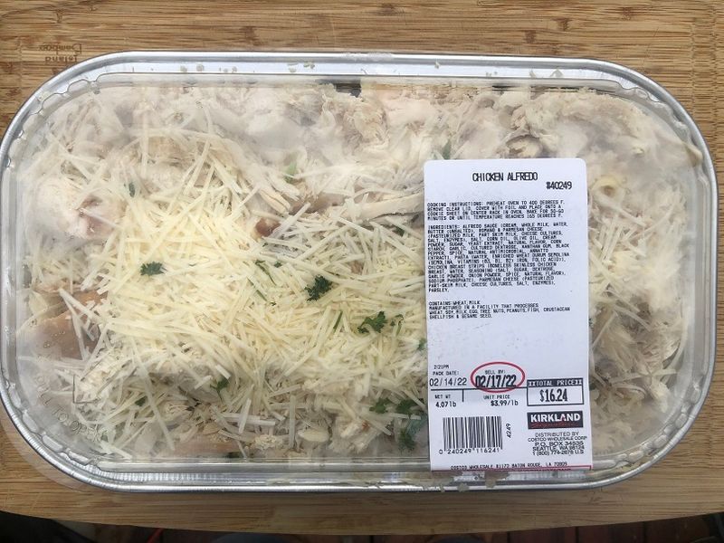 Chicken Alfredo Bake