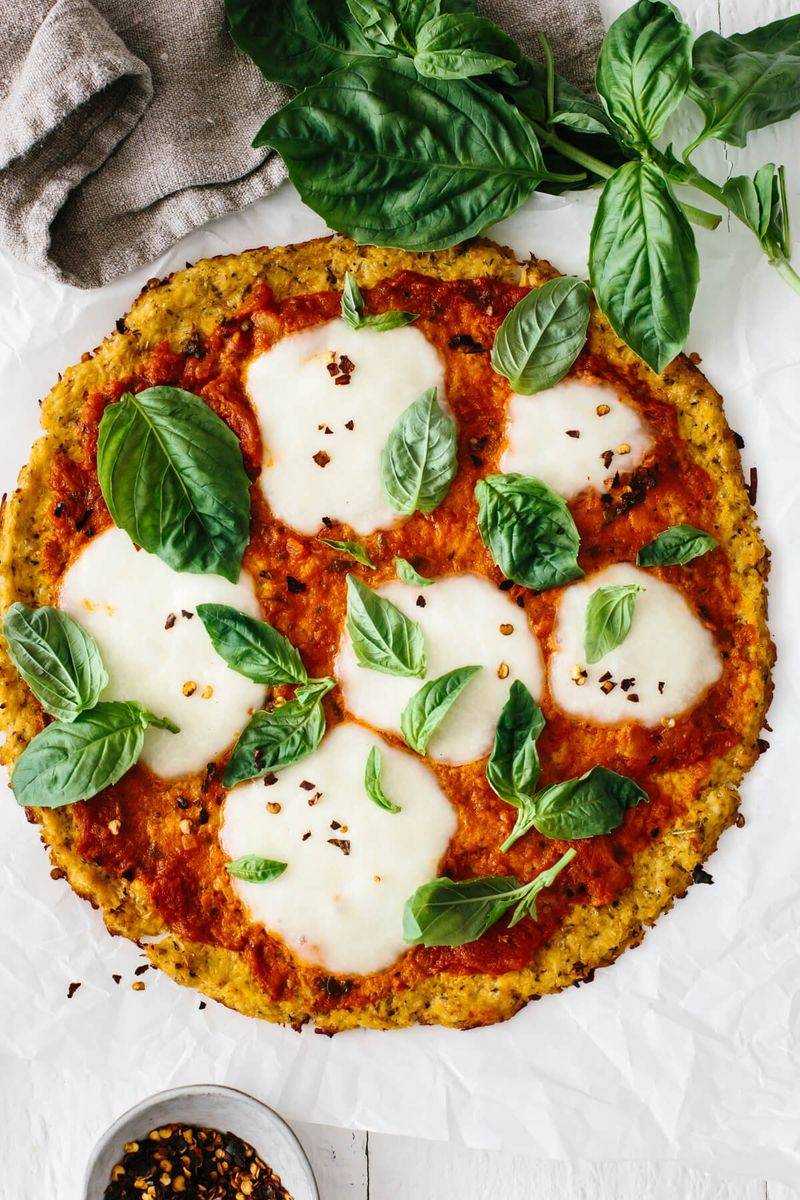 Cauliflower Pizza Crust That Falls Apart