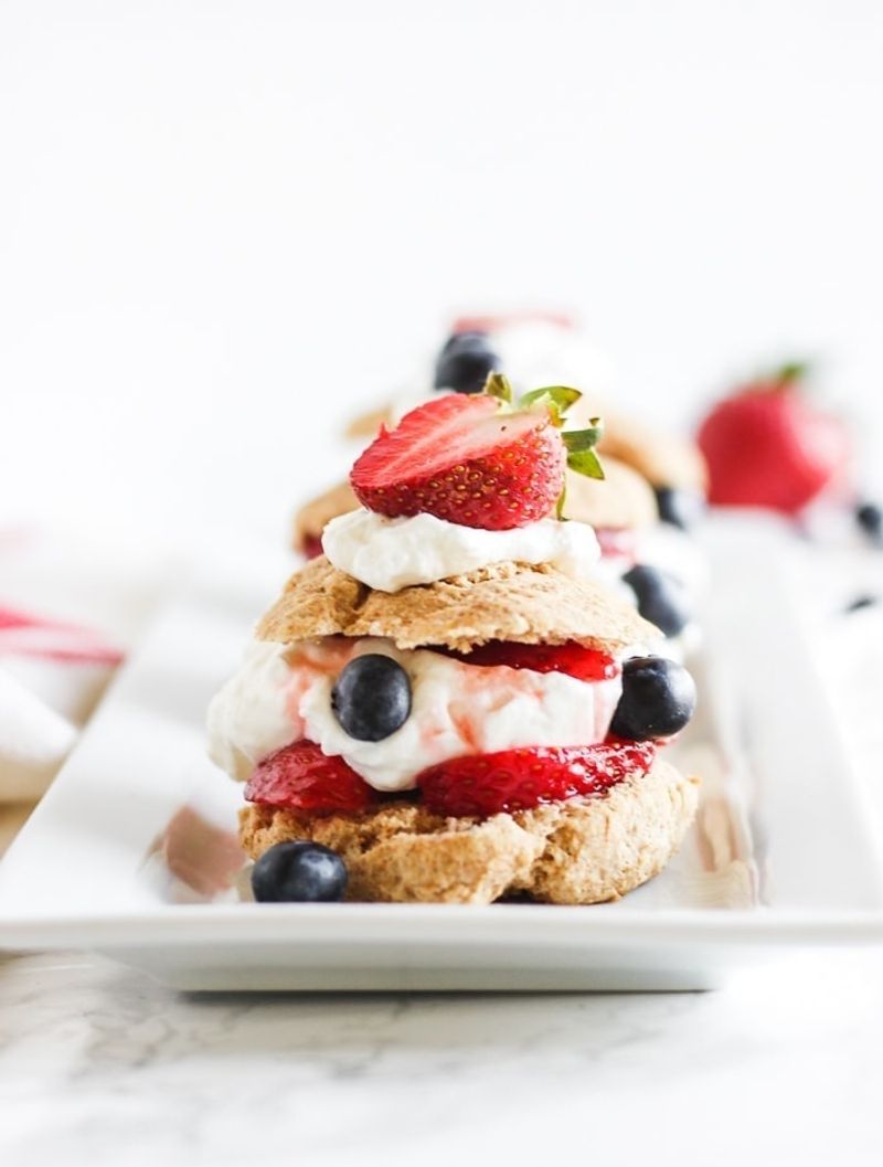 Red, White & Blueberry Shortcake