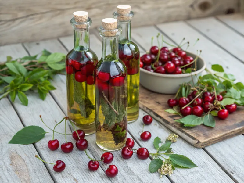 Infuse Oil with Cherry Flavor