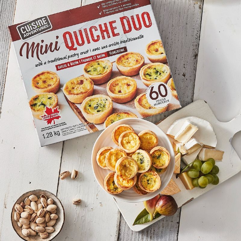 Cuisine Adventures Mini Quiche Variety Pack