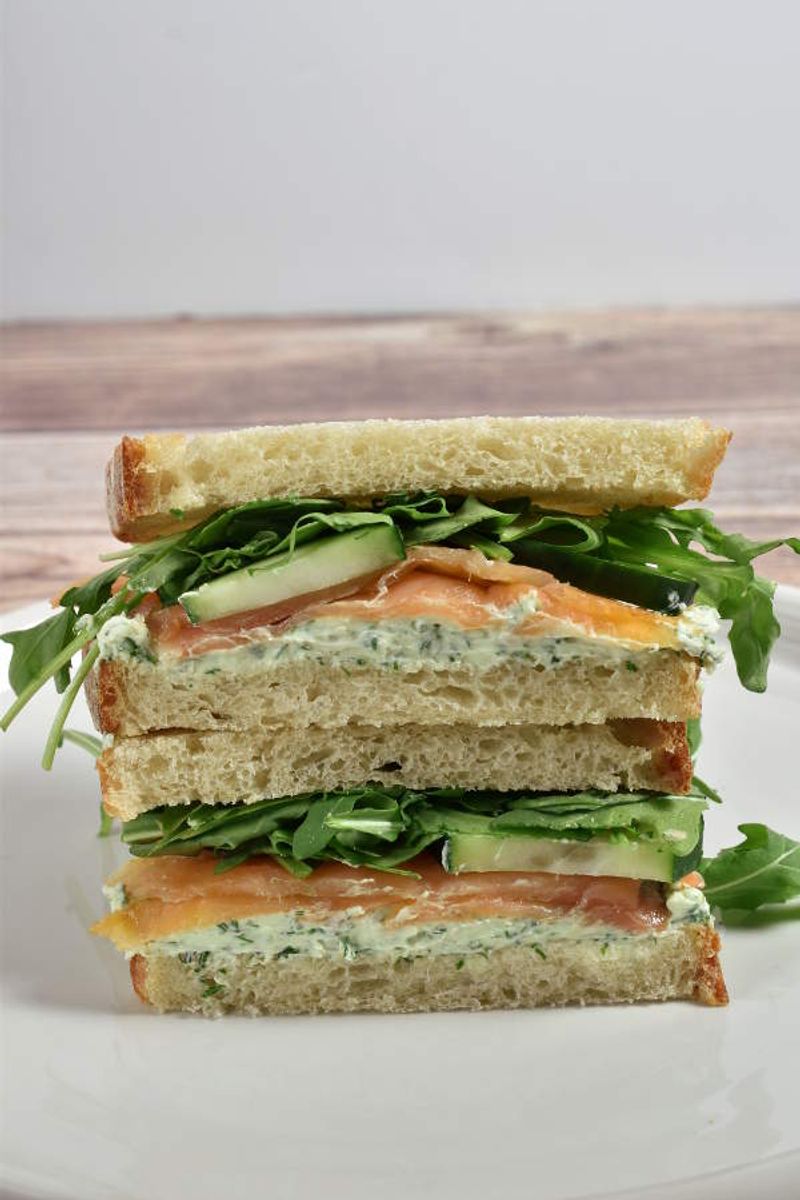 Alaska – Smoked Salmon Grilled Cheese