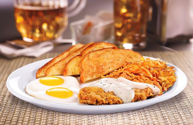 Chicken Fried Steak & Eggs