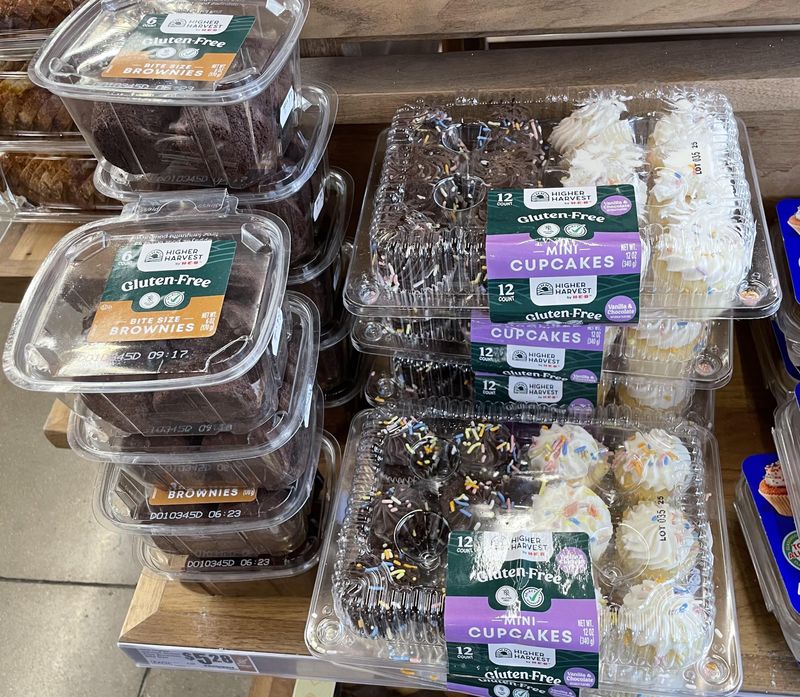 Store-Bought Brownie Bites in Plastic Clamshells