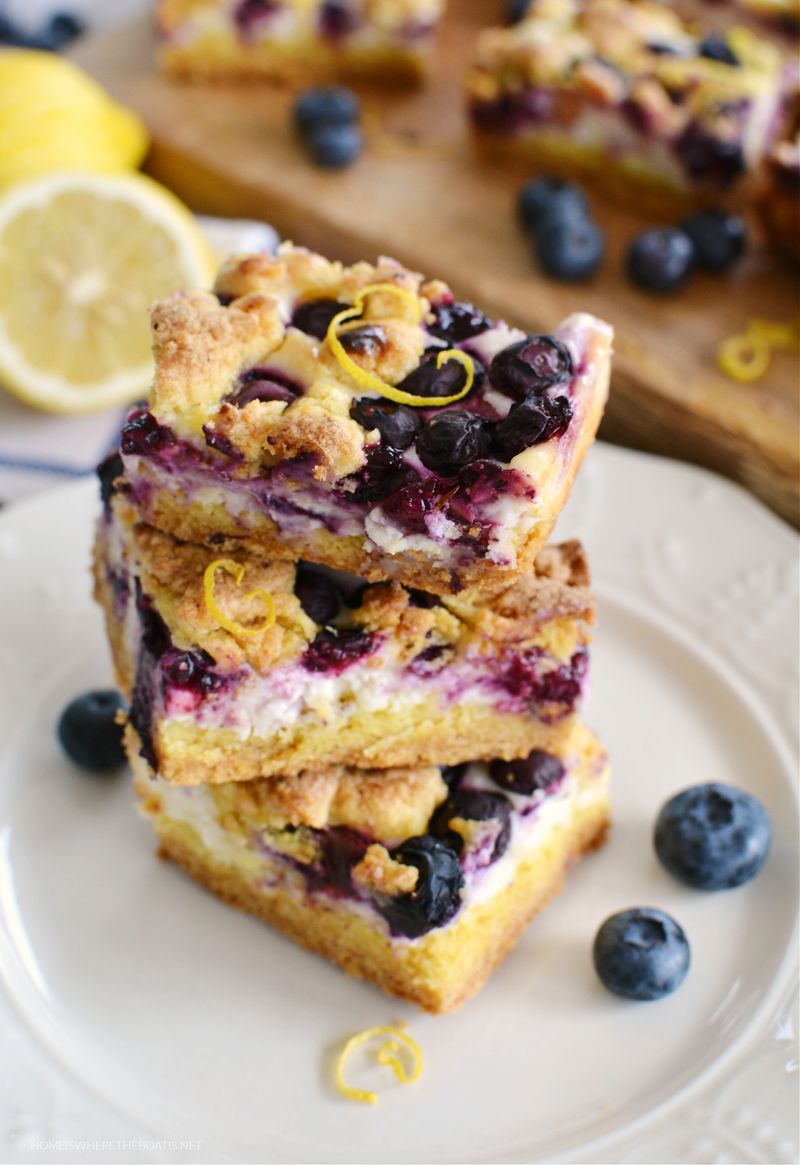 Lemon Blueberry Bars