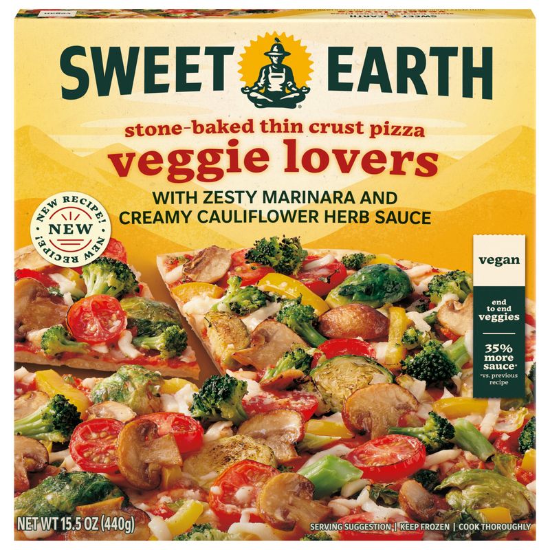 Sweet Earth Veggie Lover’s Pizza