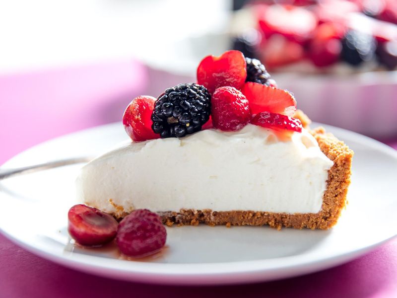 No-Bake Cheesecake with Graham Cracker Crust