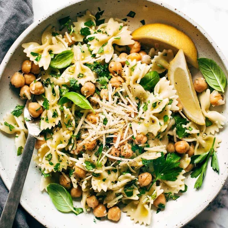 Lemon Herb Farfalle Salad