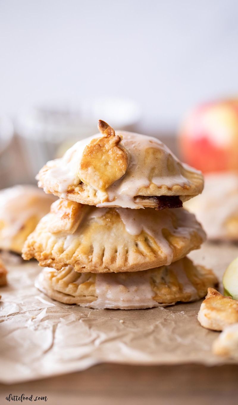 Maple Glazed Apple Hand Pies