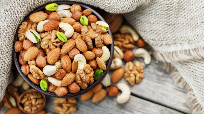 Nuts (Especially Almonds & Walnuts)