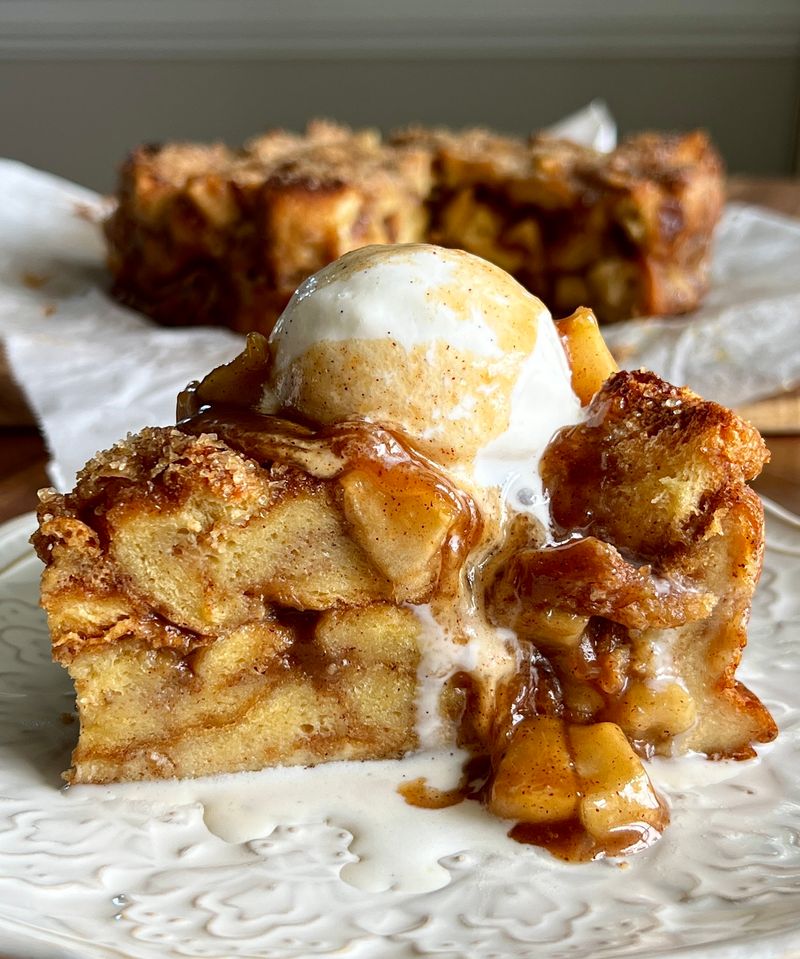 Apple Bread Pudding