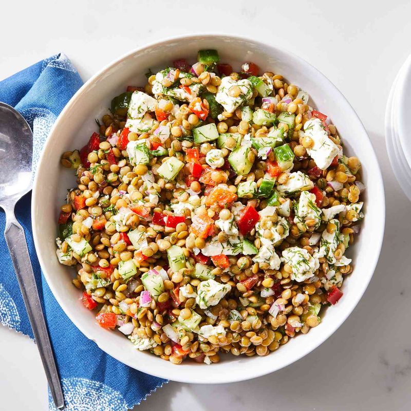 Lentil & Feta Salad