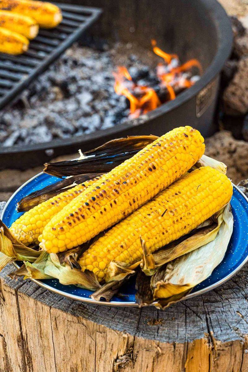 Campfire Corn on the Cob