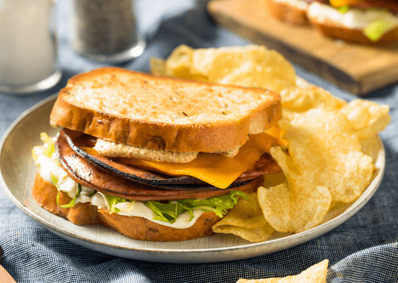 Arkansas – Fried Bologna Grilled Cheese