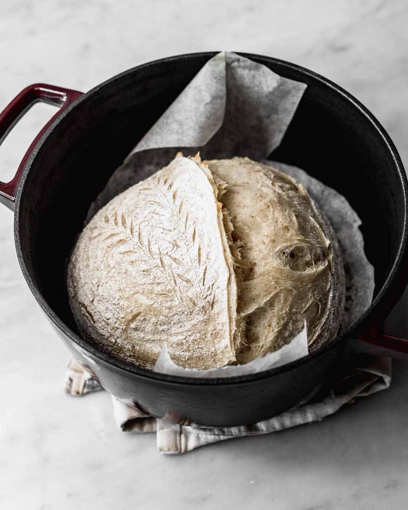 Bake in a Dutch Oven for Steam