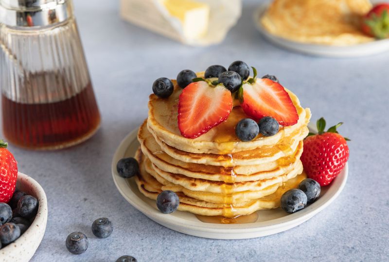 Pancakes (Loaded with Syrup)