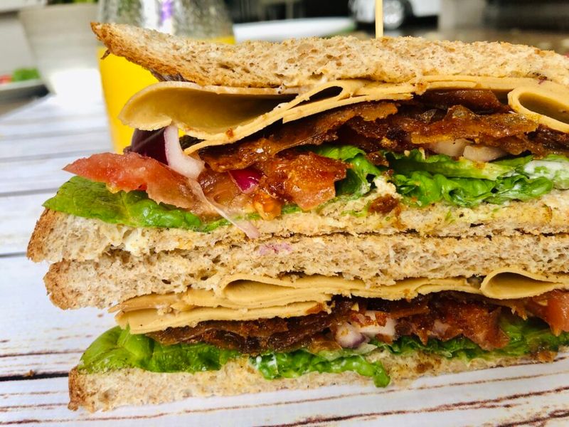 “Vegan Turkey Club” with No Flavor