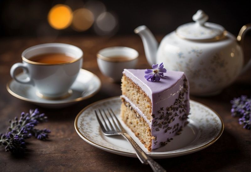 Earl Grey and Lavender Cake