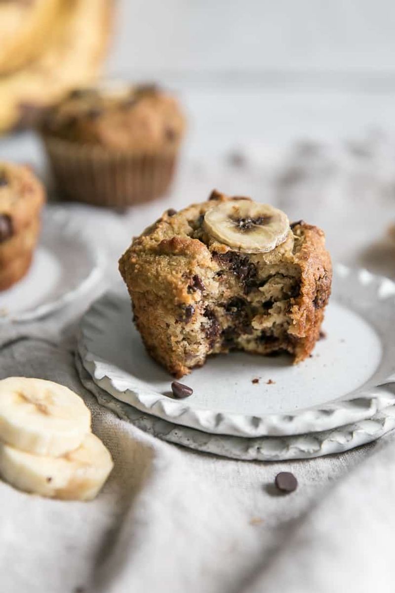 Almond Flour Banana Muffins
