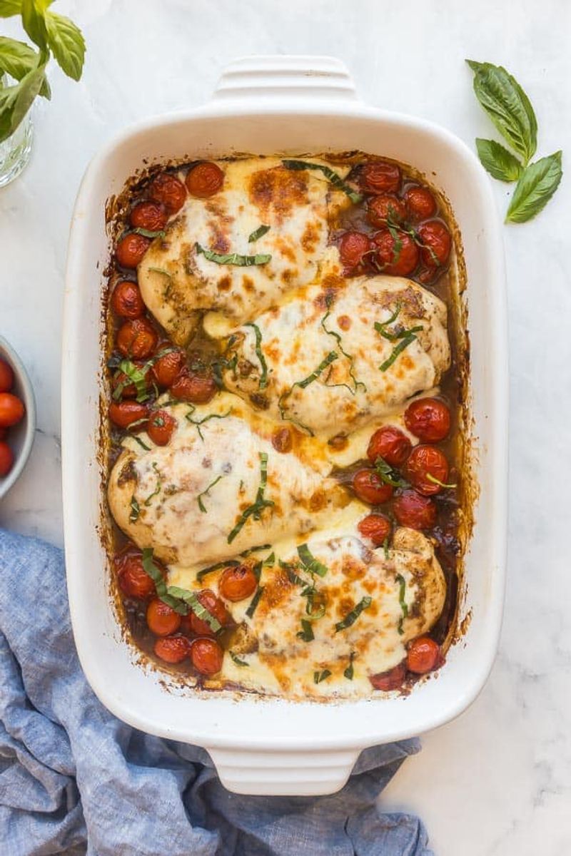Chicken Caprese Bake