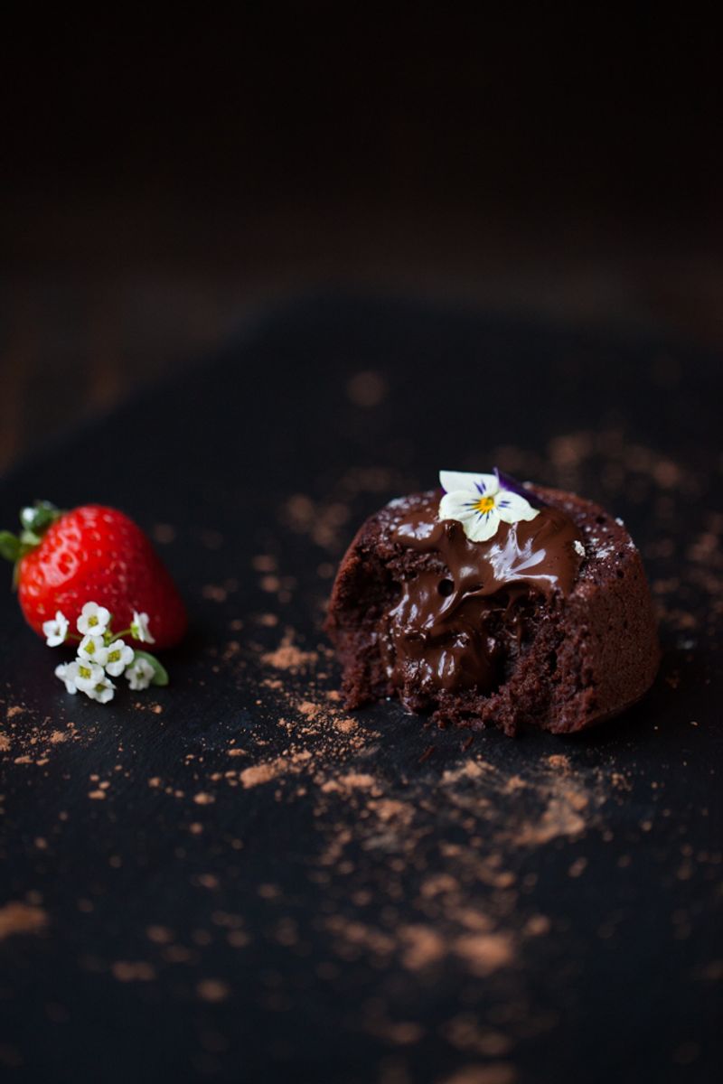 Vegan Chocolate Lava Cake