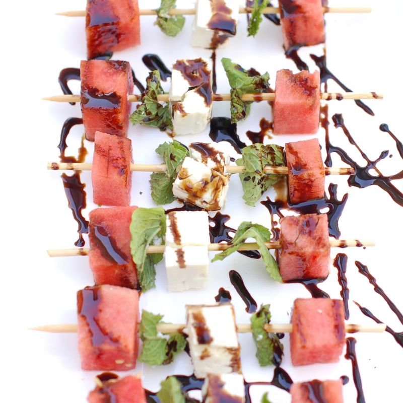 Watermelon & Feta Bites