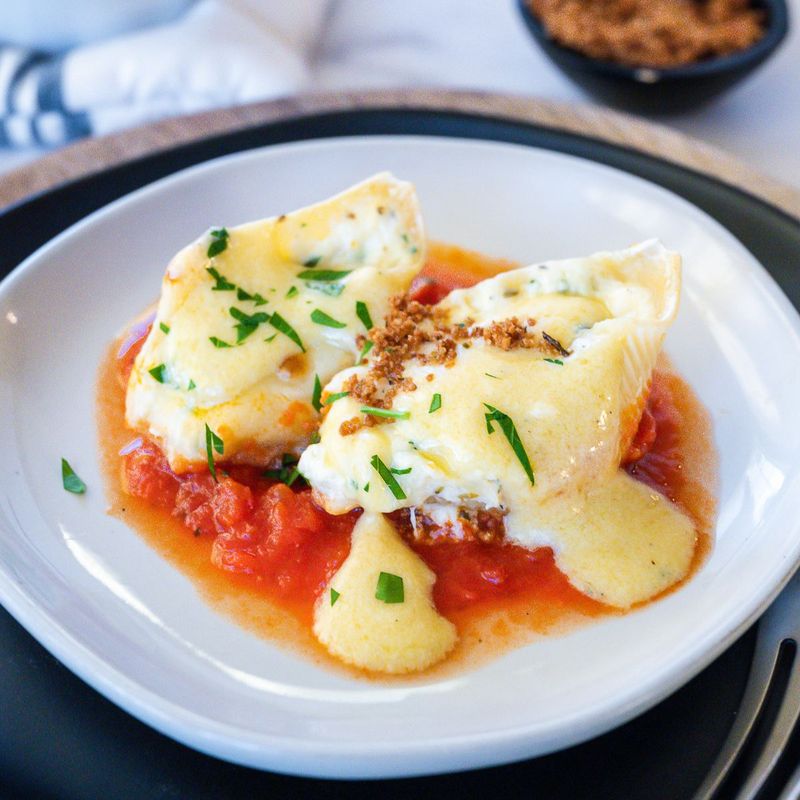 Stuffed Shells with Marinara