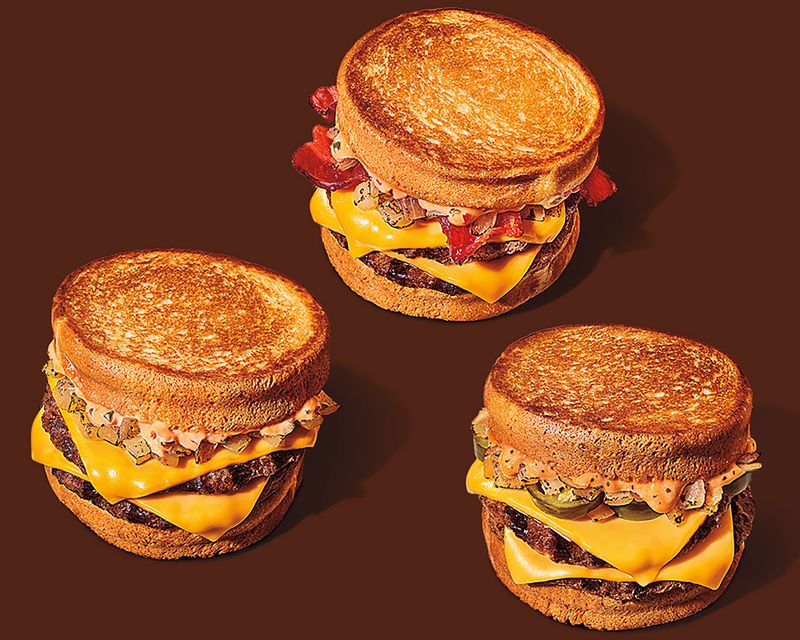 Sourdough Bacon Cheeseburger