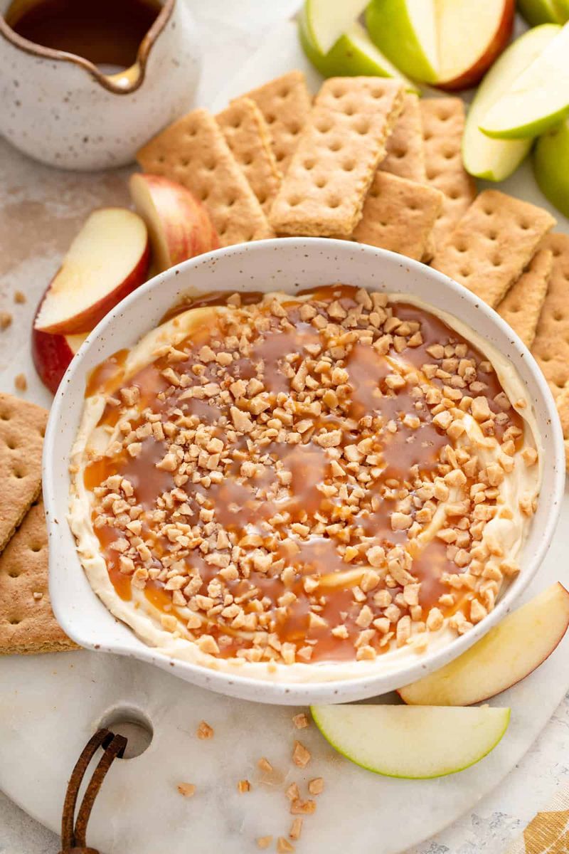 Caramel Apple Cream Cheese Dip