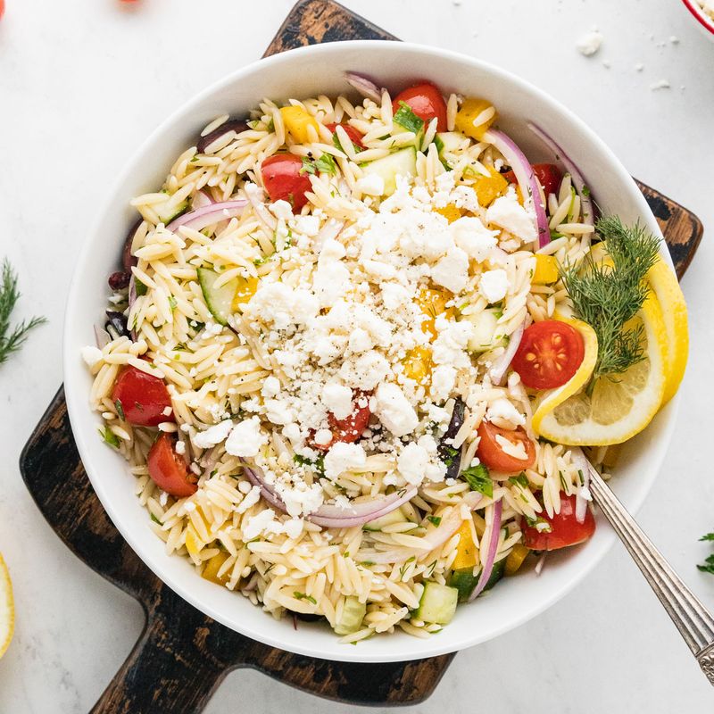 Greek Orzo Salad