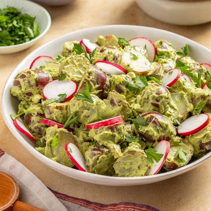 Potato and Avocado Salad with Lemon Vinaigrette