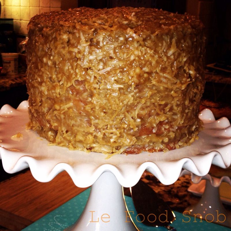 Garlic Vanilla Cake